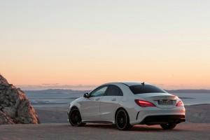 Mercedes CLA-Klasse hinten