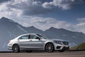 Mercedes S63 AMG Seite