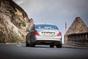 Mercedes S63 AMG hinten