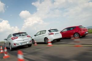 Seat Leon Peugeot 308 Hyundai i30 Test