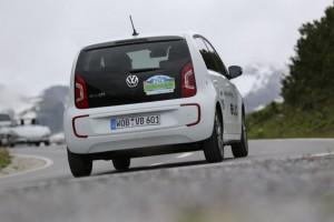 VW e-up hinten Test