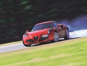 Alfa Romeo 4C Test vorne