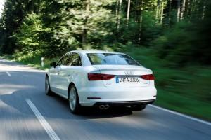 Audi A3 Limousine Test hinten