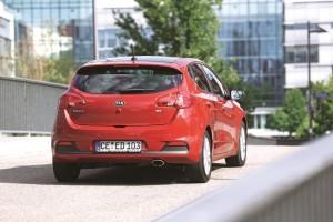 Kia ceed Test hinten