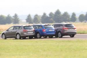 VW Golf Variant Skoda Octavia Combi Ford Focus Turnier Test