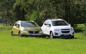 chevrolet trax suzuki sx4 s-cross test