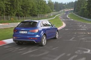 Audi RS Q3 Test hinten