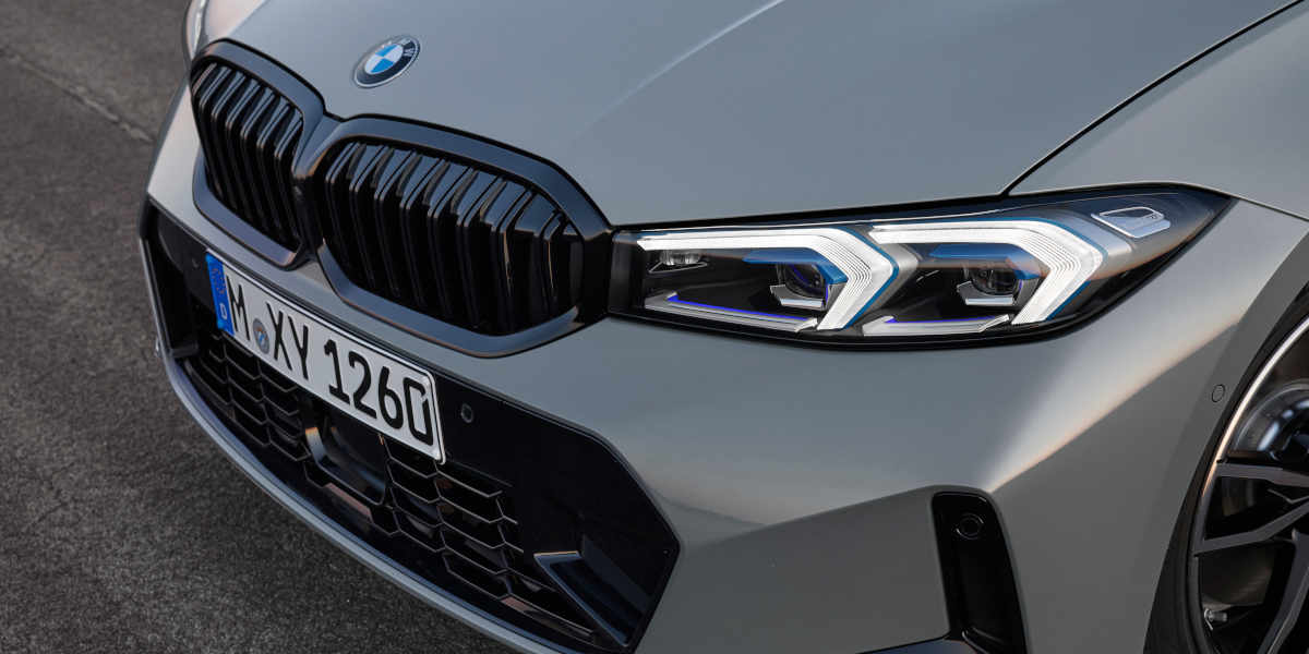 Die neue BMW 3er Limousine, M Brooklyn Grau metallic