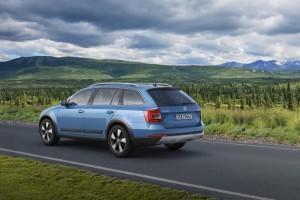 skoda octavia scout 2014 hinten