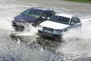 vw passat alltrack audi a4 allroad test