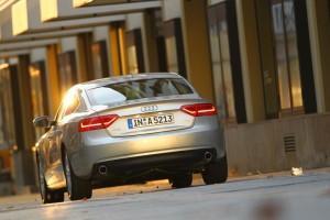 Audi A5 Sportback Test hinten