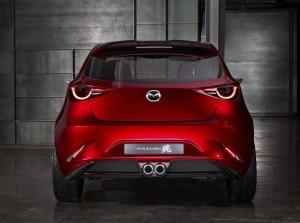 Mazda 2 2014 Studie hinten