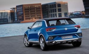 VW T-Roc 2014 hinten