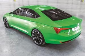 skoda vision c test hinten