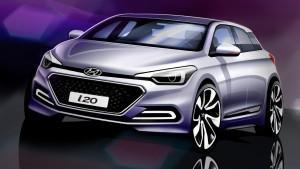 hyundai i20 2014 zeichnung