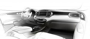 kia sorento 2014 zeichnung