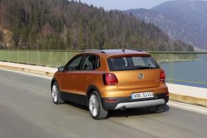 vw crosspolo 2014 hinten