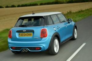 mini cooper 2014 5-tuerer hinten