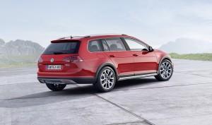 vw golf alltrack 2014 hinten