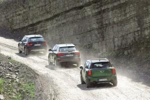 bmw-x1-audi-q3-mini-countryman-2014-test-hinten