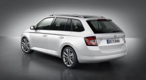 skoda fabia combi 2015 hinten