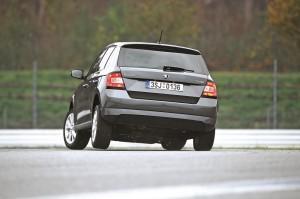 skoda fabia 2015 test hinten