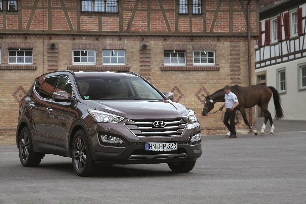Hyundai Santa Fe 2015 Aufwertung Fur Die Suvs Meinauto De