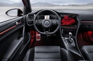 vw golf r touch cockpit