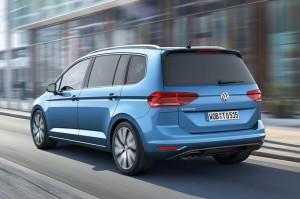 vw touran 2015 hinten