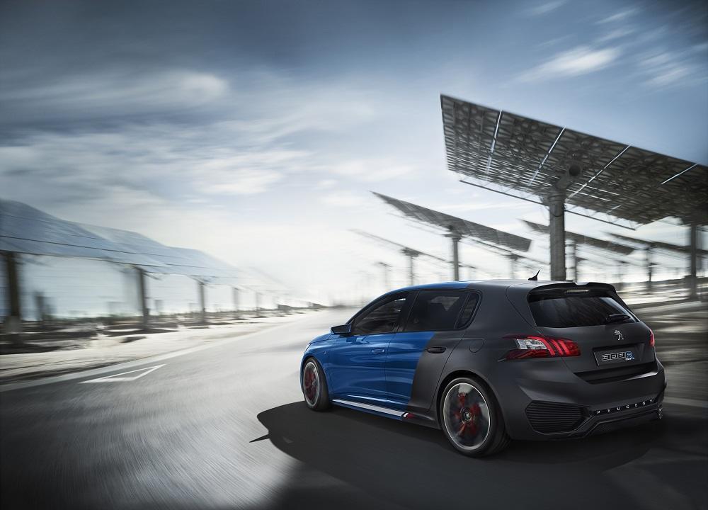 Peugeot 308 R HYbrid: Concept-Car mit 500 PS 