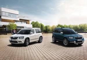 SKODA Yeti und Yeti Outdoor Cool Edition 2015 Statisch