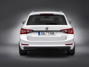 skoda superb combi 2015 hinten