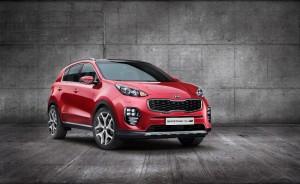 kia sportage 2015 vorne Premiere IAA