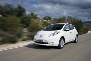 Nissan Leaf 2015 seite dynamisch