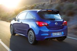 Opel Corsa OPC 2015 hinten Dynamisch