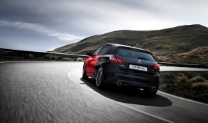 PEUGEOT 308 GTi 2015 hinten dynamisch