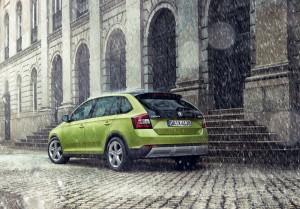 SKODA Rapid Spaceback ScoutLine 2015 Statisch hinten