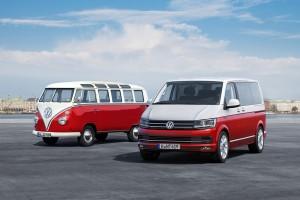 VW T6 2015 Vergleich mit altem Bully