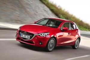 mazda 2 2015 vorne dynamisch