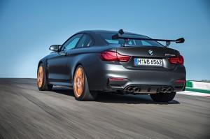 BMW M4 GTS Sondermodell 2015 hinten dynamisch