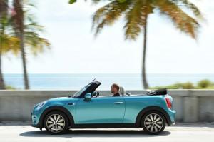 Mini Cabrio 2015 seite ohne verdeck