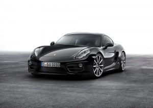 Porsche Cayman Black Edtion 2015 vorne statisch