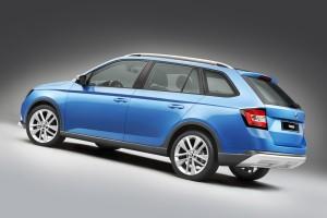 SKODA Fabia Combi ScoutLine 2015 hinten statisch