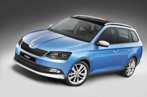 SKODA Fabia Combi ScoutLine 2015 vorne statisch