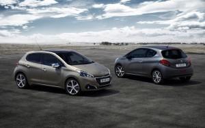 peugeot 208 2015 statisch 3+5 Türer