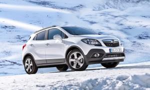 Opel Mokka 2015 außen schnee winter Opel Mokka 2015 außen schnee winter