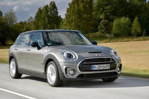 Mini Clubman silber 2015 vorne dynamisch