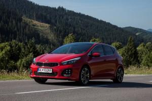 kia ceed gt line 2015 außen vorne dynamisch