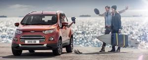 Ford Ecosport 2016 außen strand Pressbild