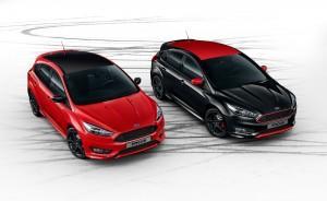 Ford Focus 2015 Sport RedBlack außen skizze